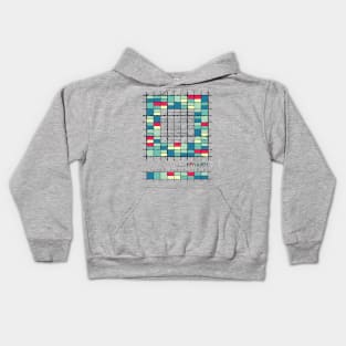 Mydoku_007_H001_003_F: Sudoku, Sudoku coloring, logic, logic puzzle, holiday puzzle, fun, away from screen Kids Hoodie